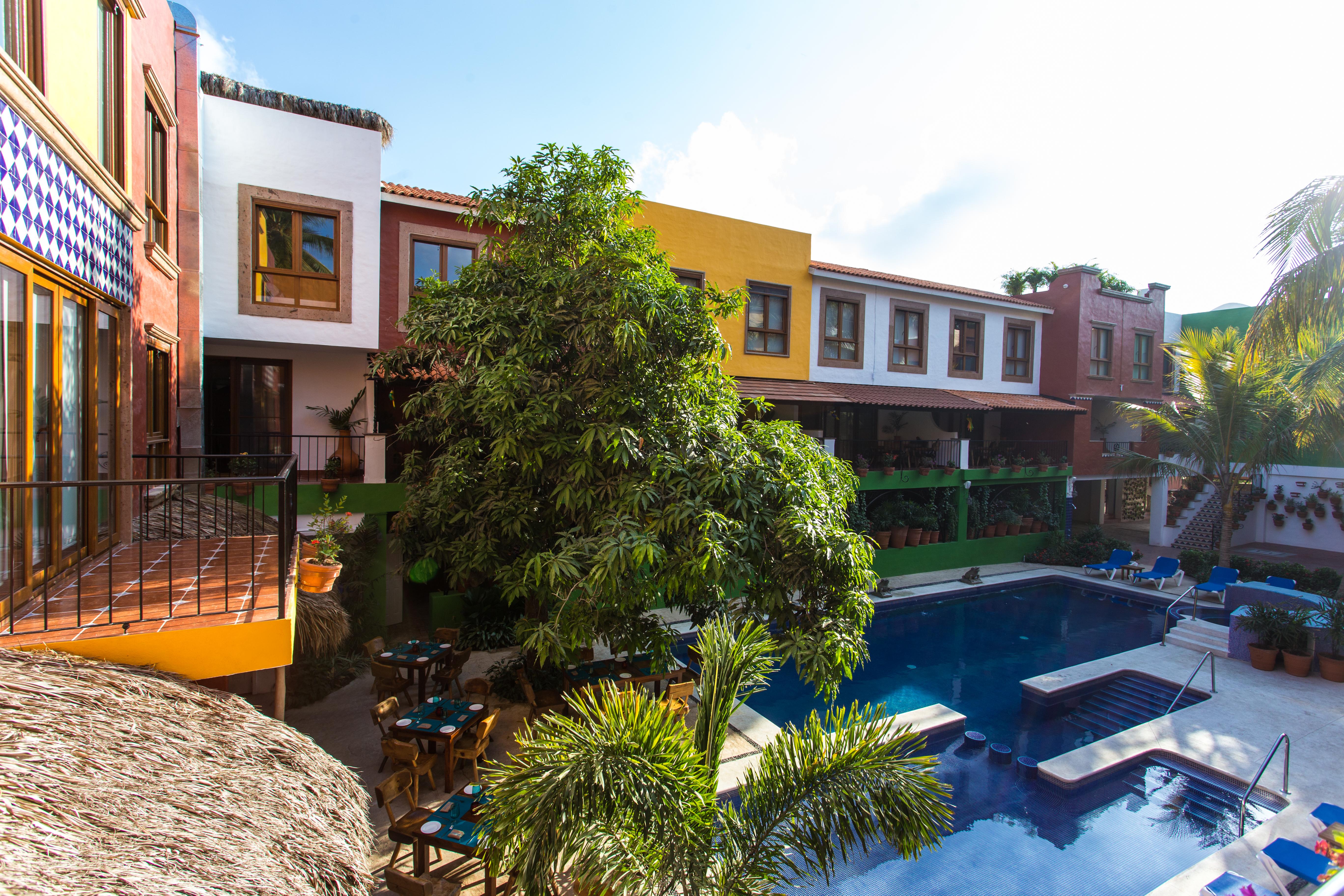 Отель Casa Loteria -Pueblito Sayulita- Colorful, Family And Relax Experience With Private Parking And Pool Экстерьер фото